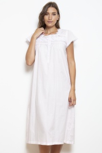 Hera Cotton Lawn  Nightdress